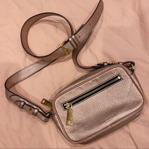 MARC JACOBS Rose Gold Crossbody Purse